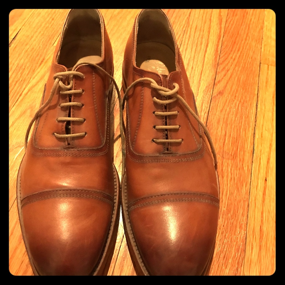 Antonio Maurizi, brown leather oxfords